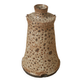 Soliflore vase ceramic pyrite sandstone minimalist design handmade Scandinavian pottery