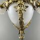 Louis XV style chandelier in bronze and glass, 19th century
