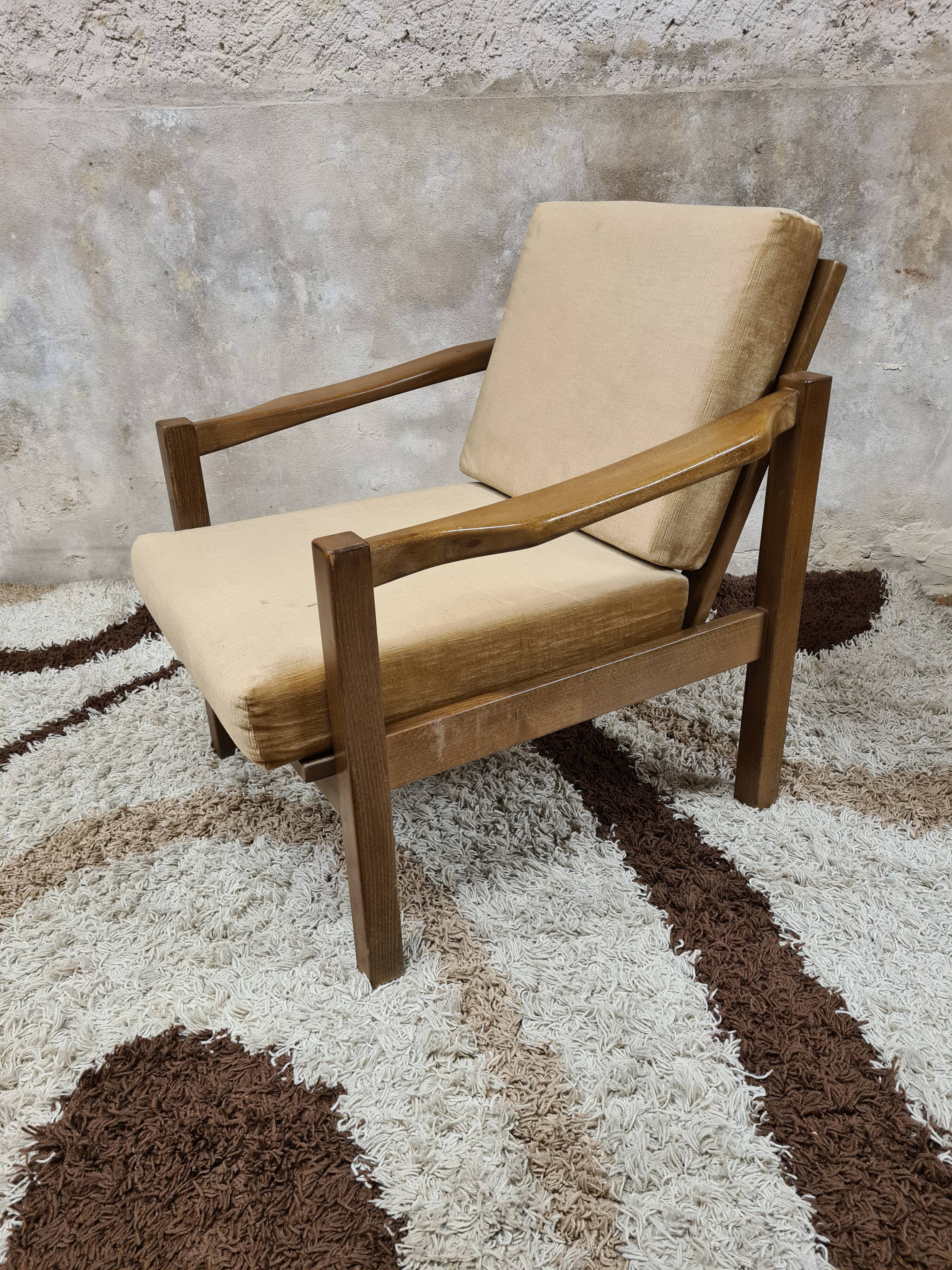 Scandinavian vintage armchair 1960