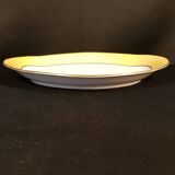 Plat ovale en porcelaine de Limoges