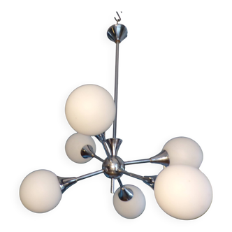 Lustre Sputnik 1970 with 6 lights