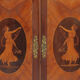 Buffet 2 portes en marqueterie