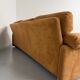 Three-seater alcantara canapé design by Tobia Scarpa for BB ITALIA vintage.