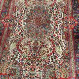 Tapis kirman 243x143 ancien