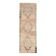 1970s Turkish Oushak Handmade Wool Cotton Orange Runner Rug 116x322