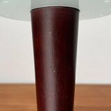 Vintage postmodern Italian wooden and stone candle holders, 1980s, set of 2.