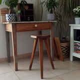 Vintage tripod stool 70s
