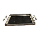Silver metal tray