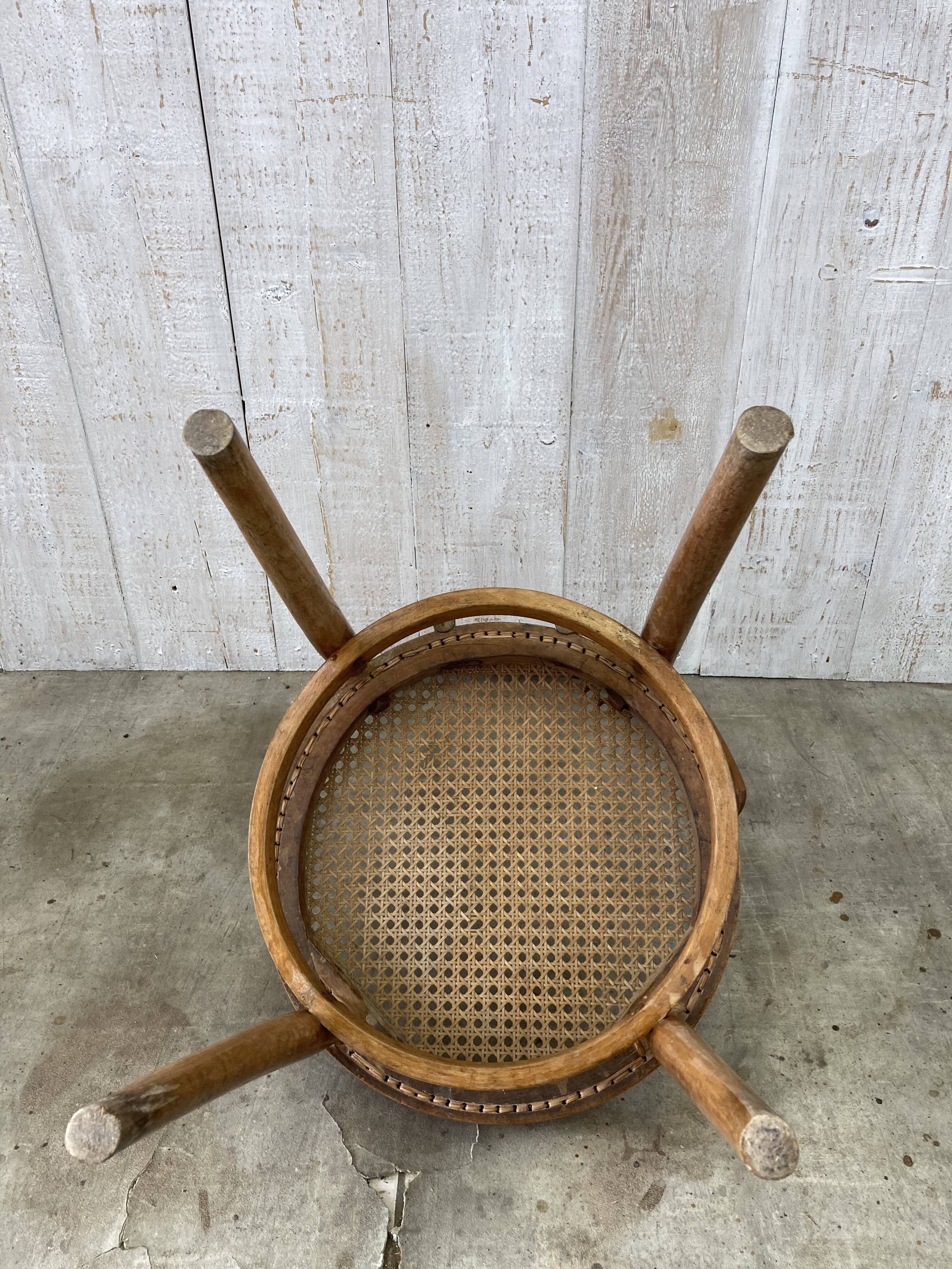 Bistro chair cannage