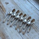 Set of 12 dessert spoons, Art Deco