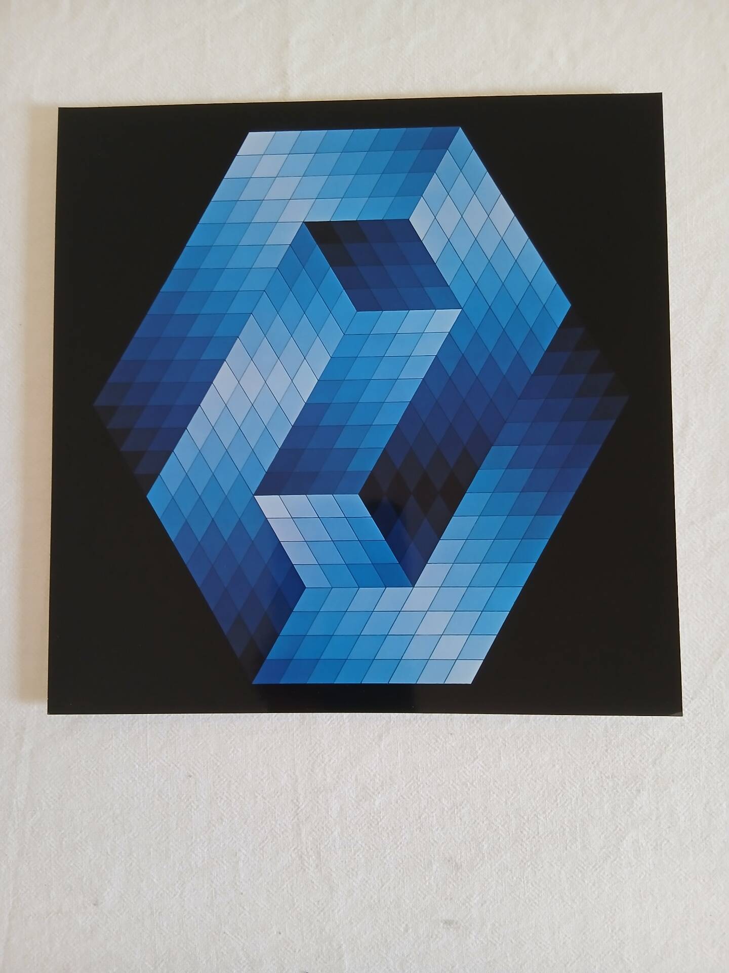Victor Vasarely Serigraphy op art Editions du Griffon