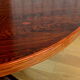 Scandinavian round table by John Mortensen vintage 1960 rio rosewood