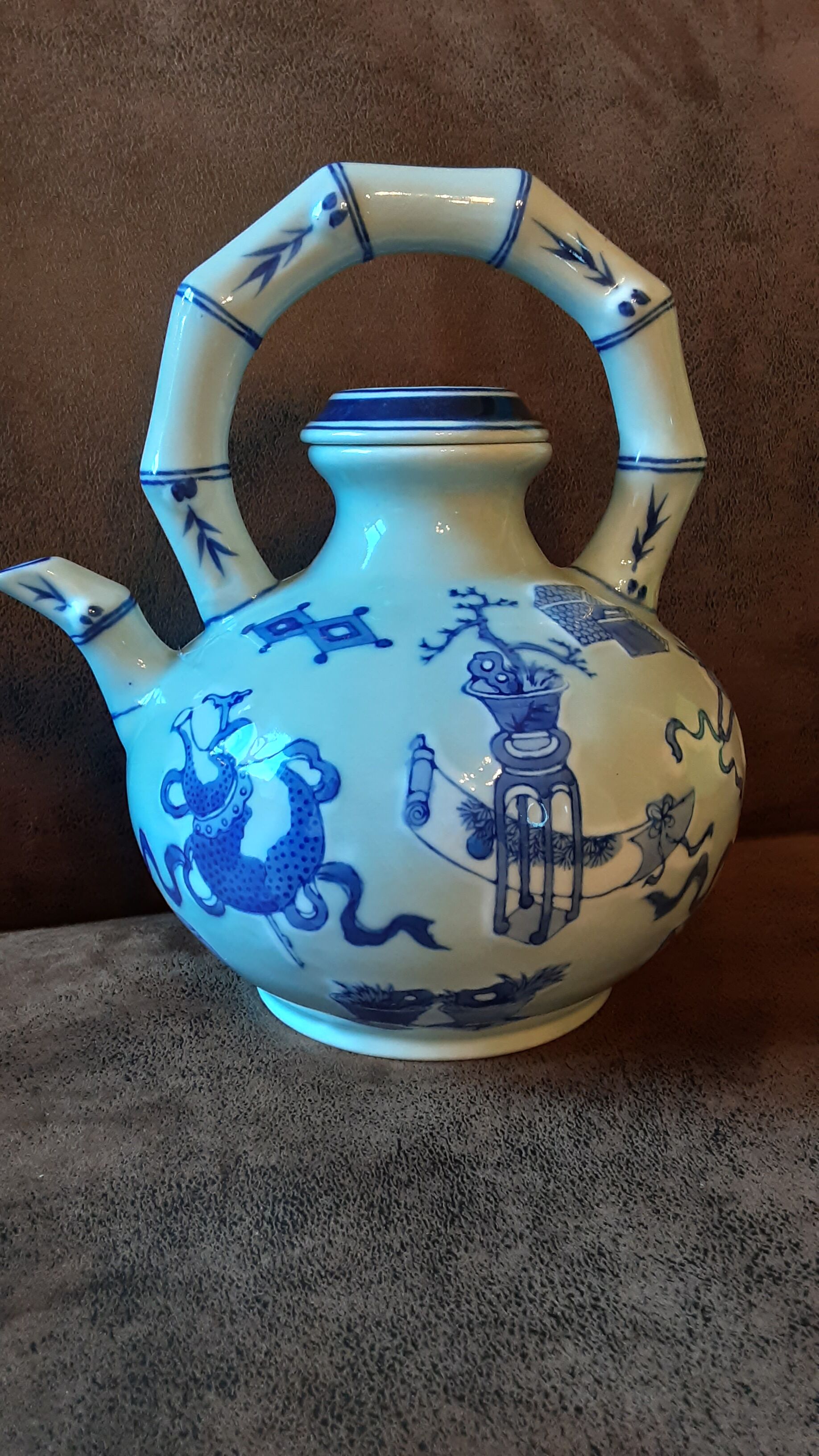 Large Asian teapot