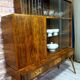 Unique art deco cabinet with drawers. Poland 1950s