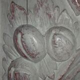 Triptych patinated 3 doors buffet Henry II