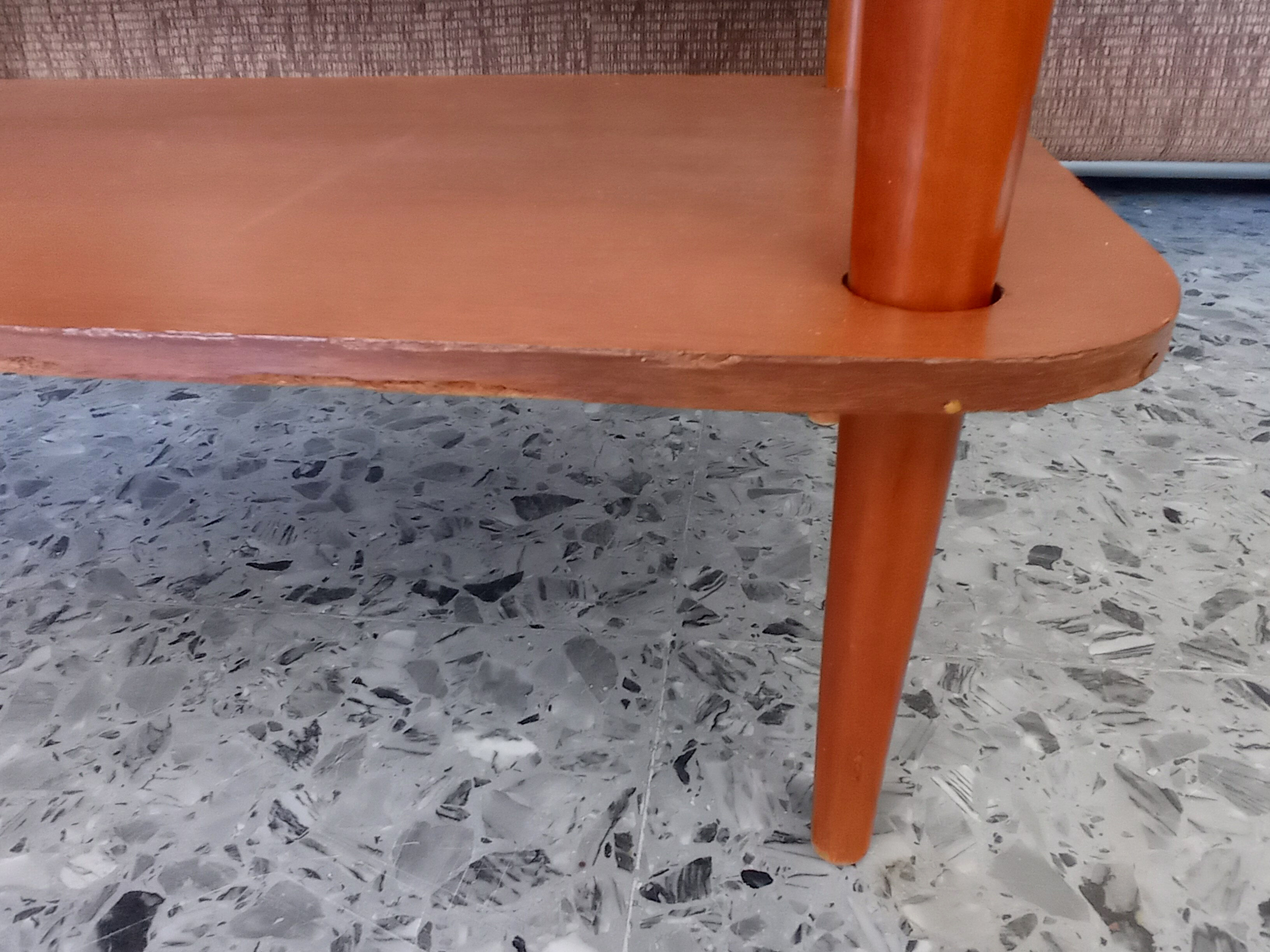 Vintage table two trays