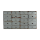 Dresser to 20 wooden drawers