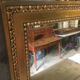 Miroir doré de style Napoleon III 70x46cm