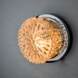 Wall lamp, blown glass, Germany, 1960