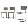 Trio of Tubax chairs 1950