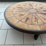 Roger Capron Ceramic Herbier Coffee Table Circa 1960