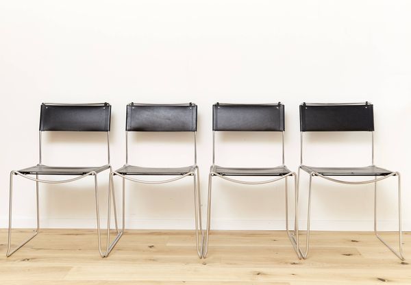 Chaises de salle à manger Giandomenico Belotti pour Alias, ensemble de 4.