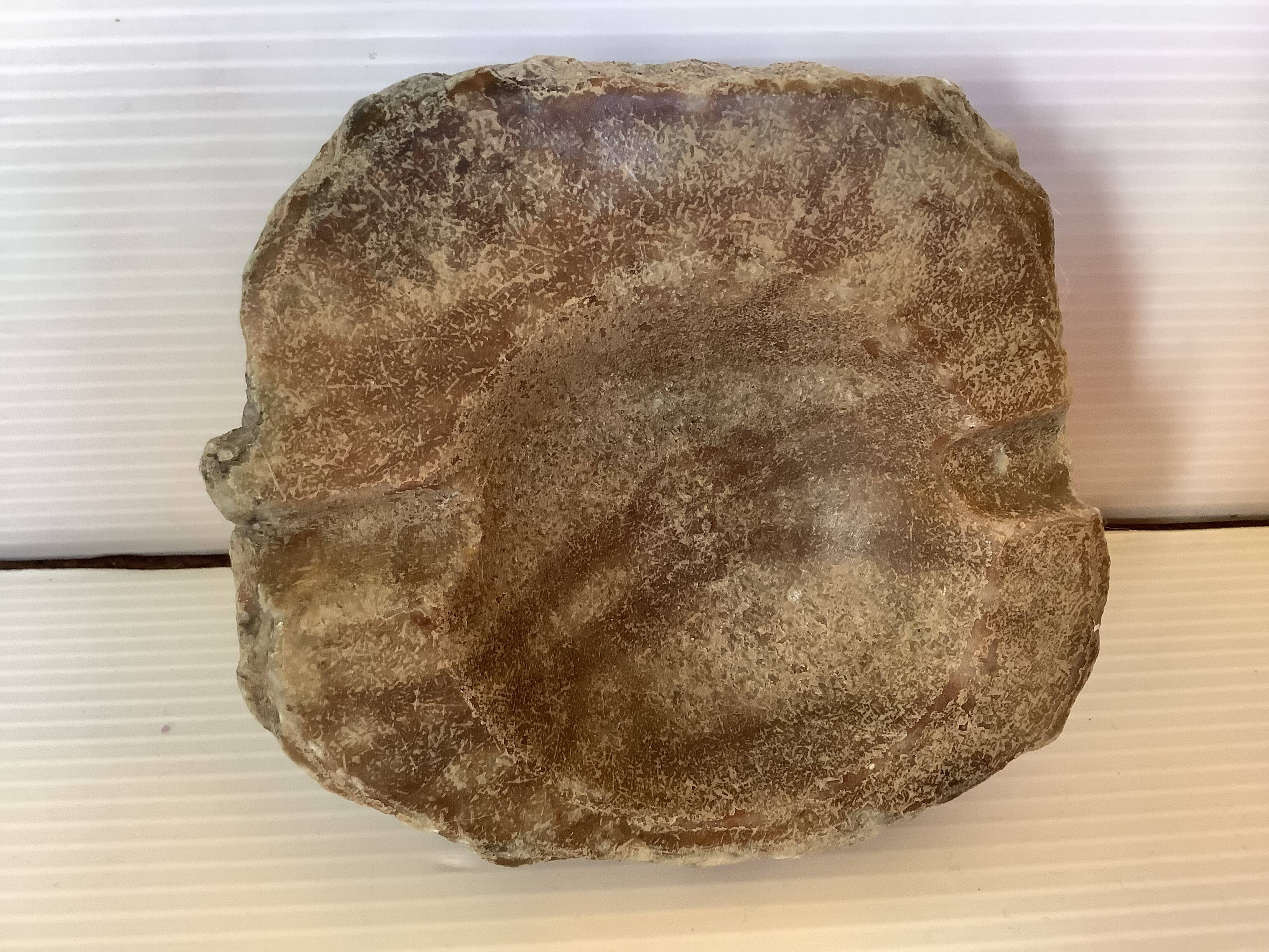 Small alabaster ashtray Italy