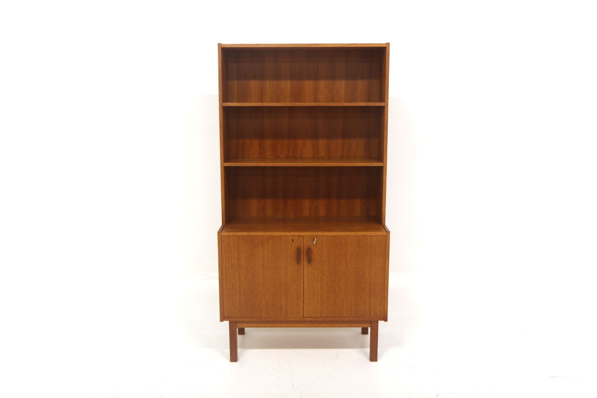 Bibliothèque scandinave en teck, Suède, 1960