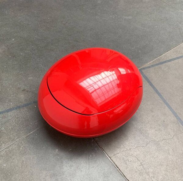 Fauteuil œuf space age Senftenberg Ei par Peter Ghyczy, années 1960