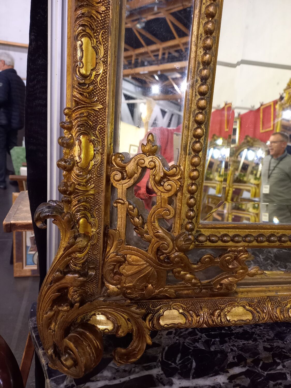 Mirror period XIX patecloses 1m60 x 1m