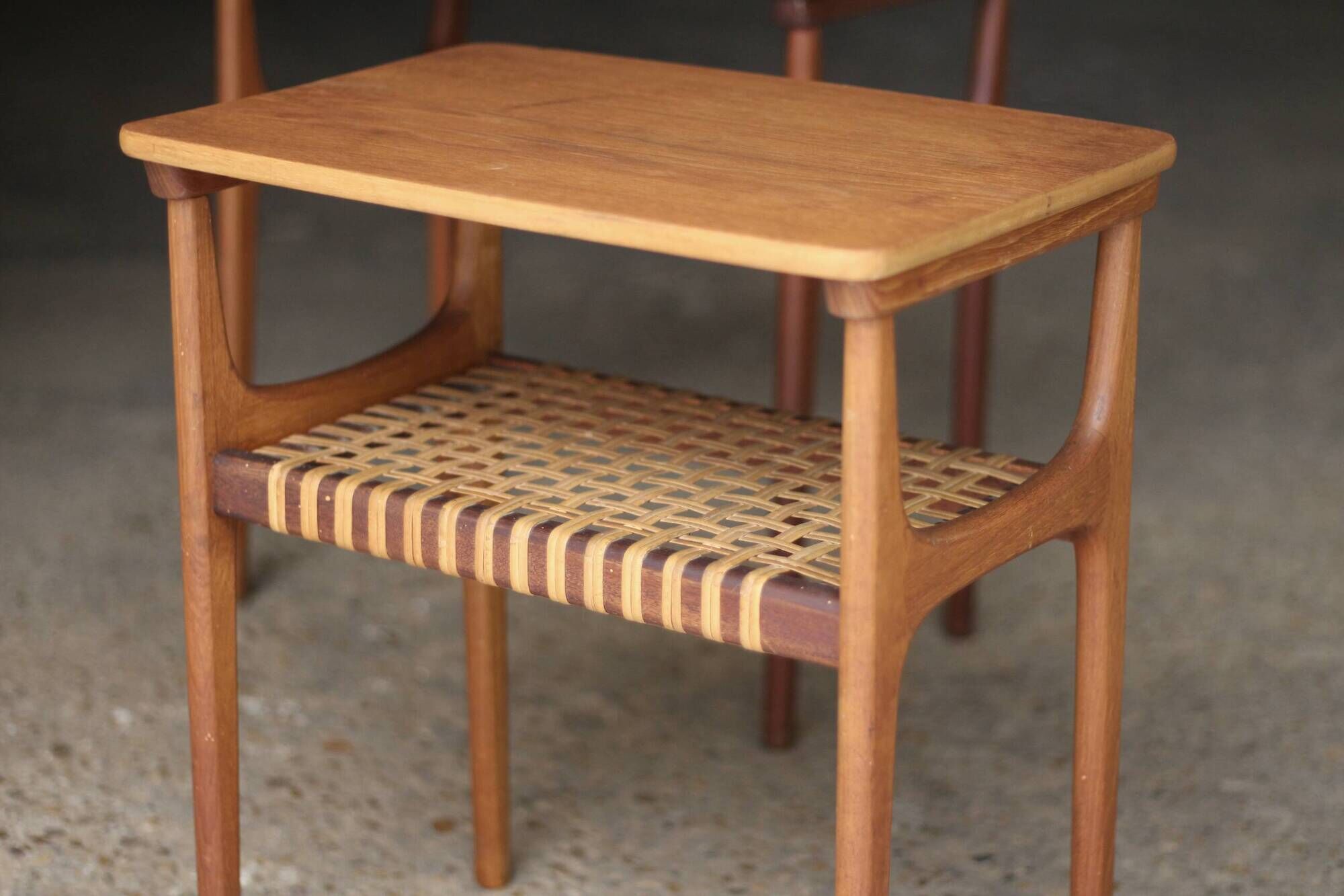 LACOSTE succession: Scandinavian nesting tables signed by Erling Torvits.