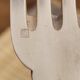 Set of 4 silver-plated forks in Boulenger antique style.