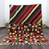 Handmade multicolored Moroccan rug 200cm x 300cm
