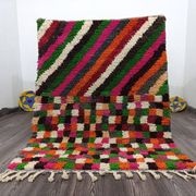 Tapis marocain multicolore fait main 200cmx300cm