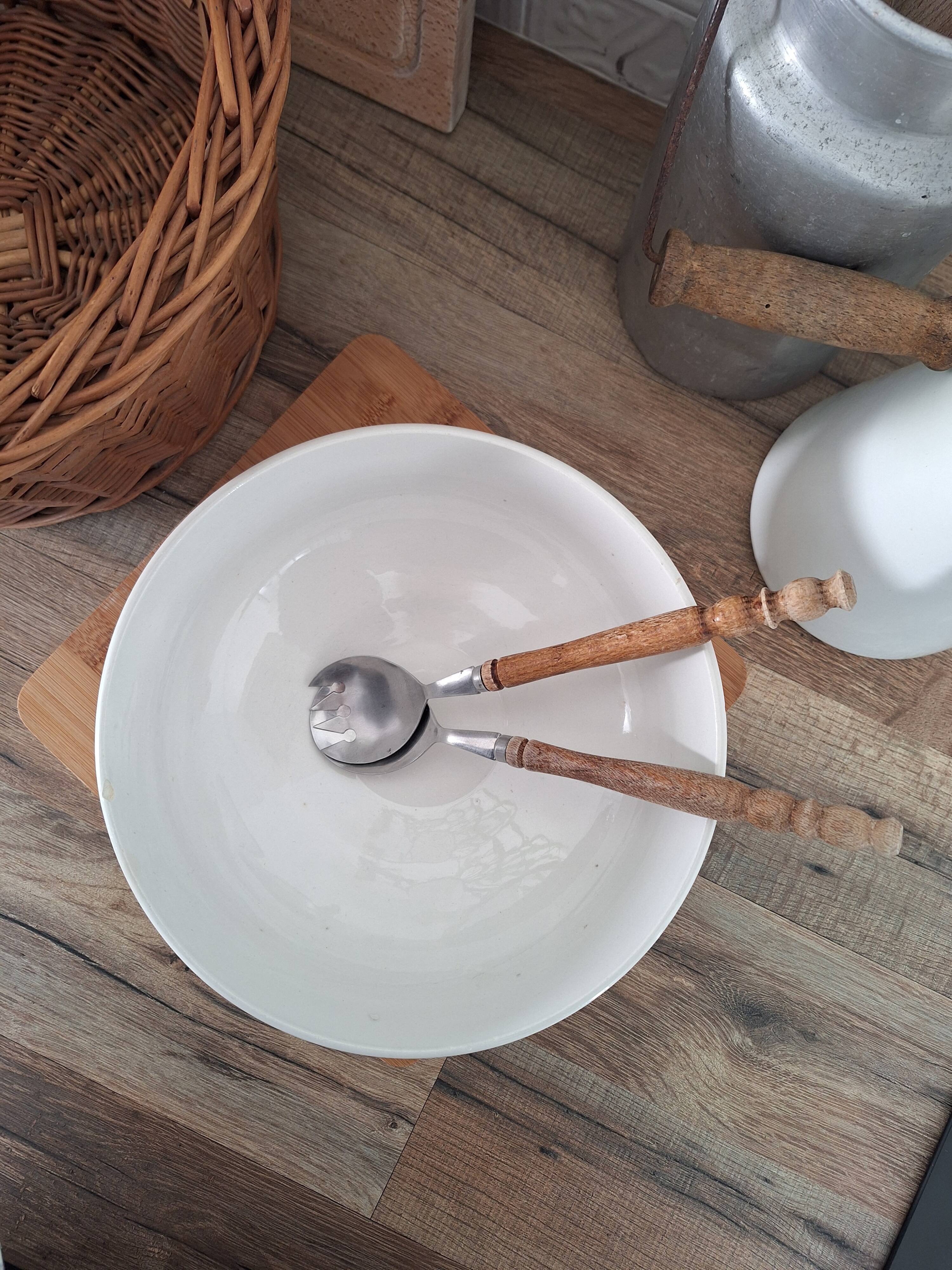 Sarreguemines and Digoin salad bowl