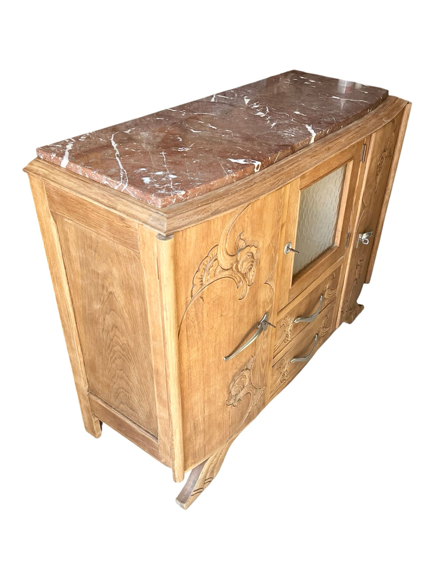 Buffet art déco en chêne