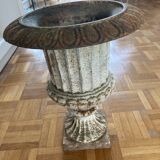 Cast iron Medici vase.