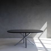 Table à manger Nodo par Carlo Bartoli, produite par Tisettanta
