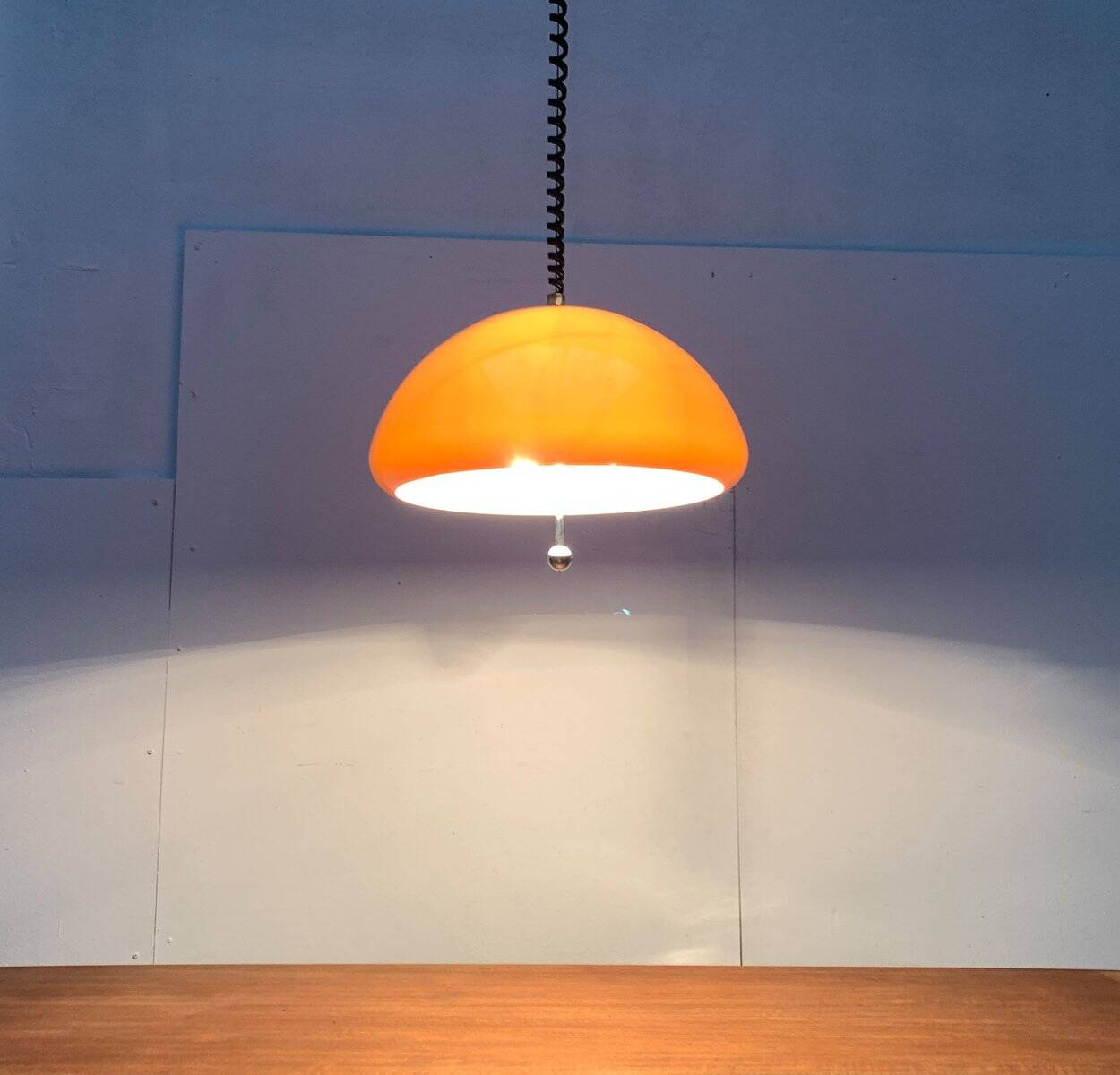 Suspension Cabras Space Age Mid-Century by Luigi Massoni for Guzzini, 1960s