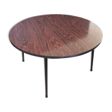 Round coffee table in formica of the 70s