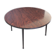 Table basse ronde en formica des années 70