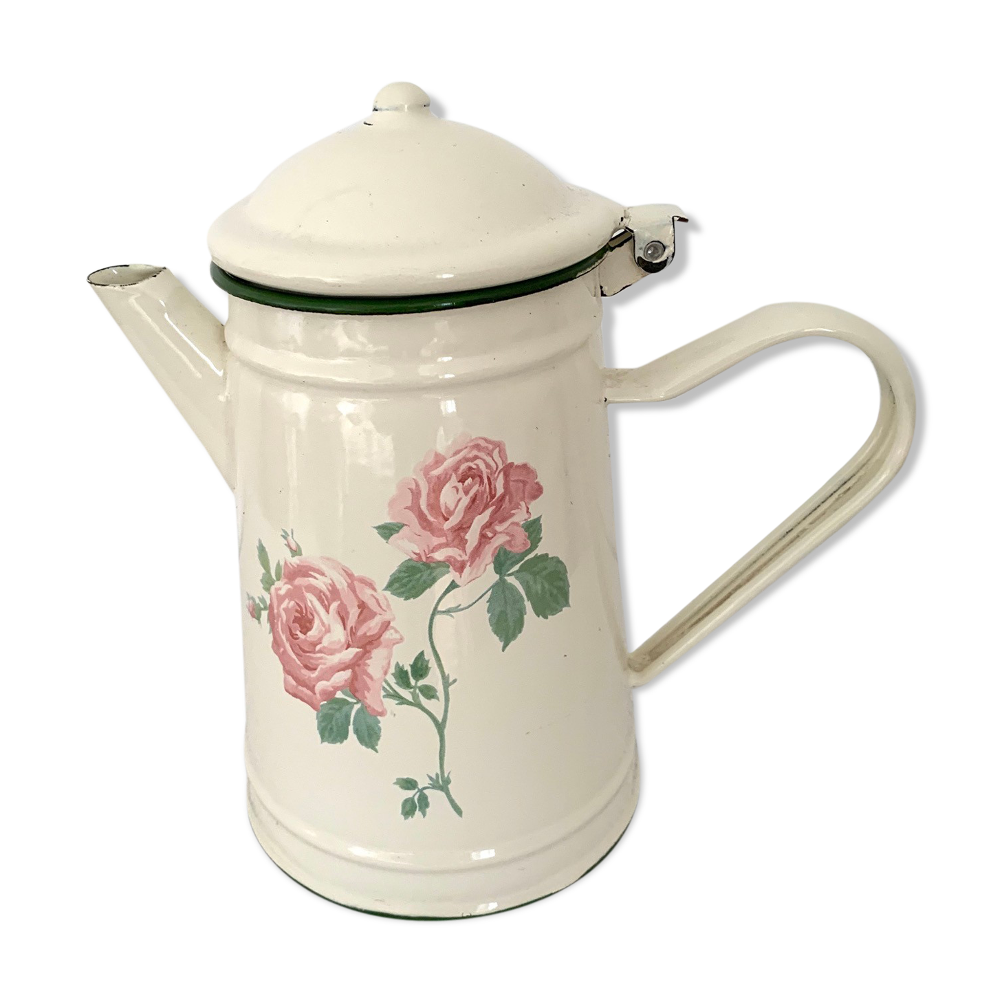 Enamelled coffee maker