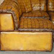 Canapé d'angle modulaire vintage cuir De Sede DS-11