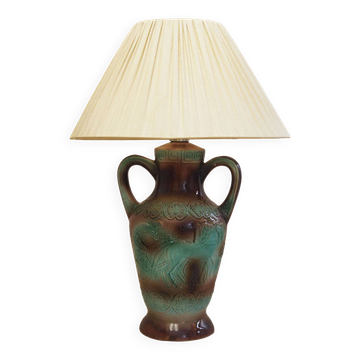Lampe en céramique, design danois, années 1970, production : Danemark