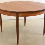 Round g-plan vintage dining table extendable 'breadsell'