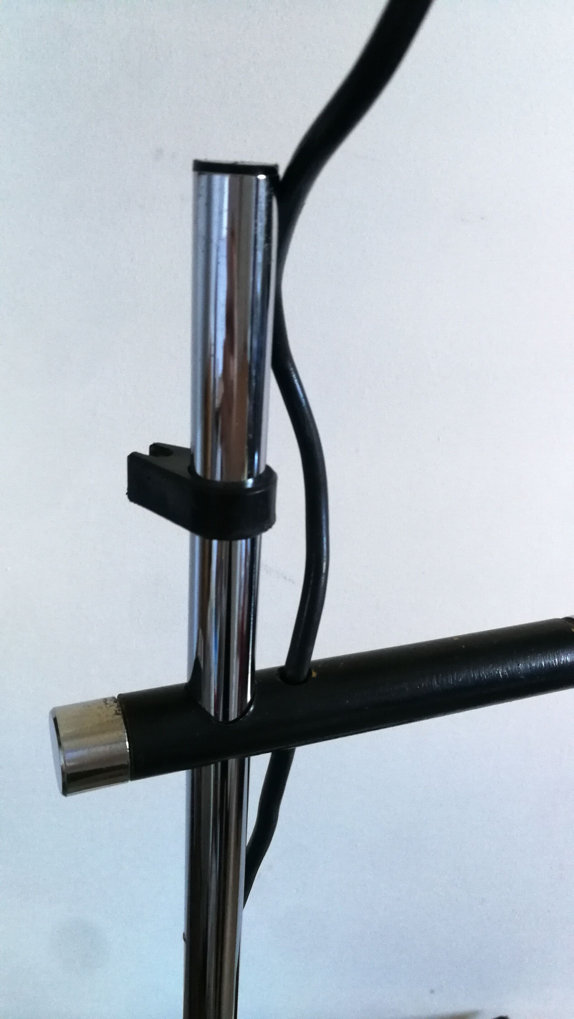 Adjustable lamp, Maria Pergay, 60's, steel