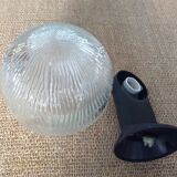 Glass ball globe wall lamp
