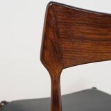 Mid Century Rosewood Dining Chairs from Bernhard Pedersen & Son, 1960s, Set of 6