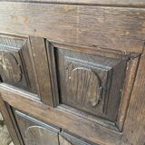 Savoyard solid oak cabinet XVIIIth