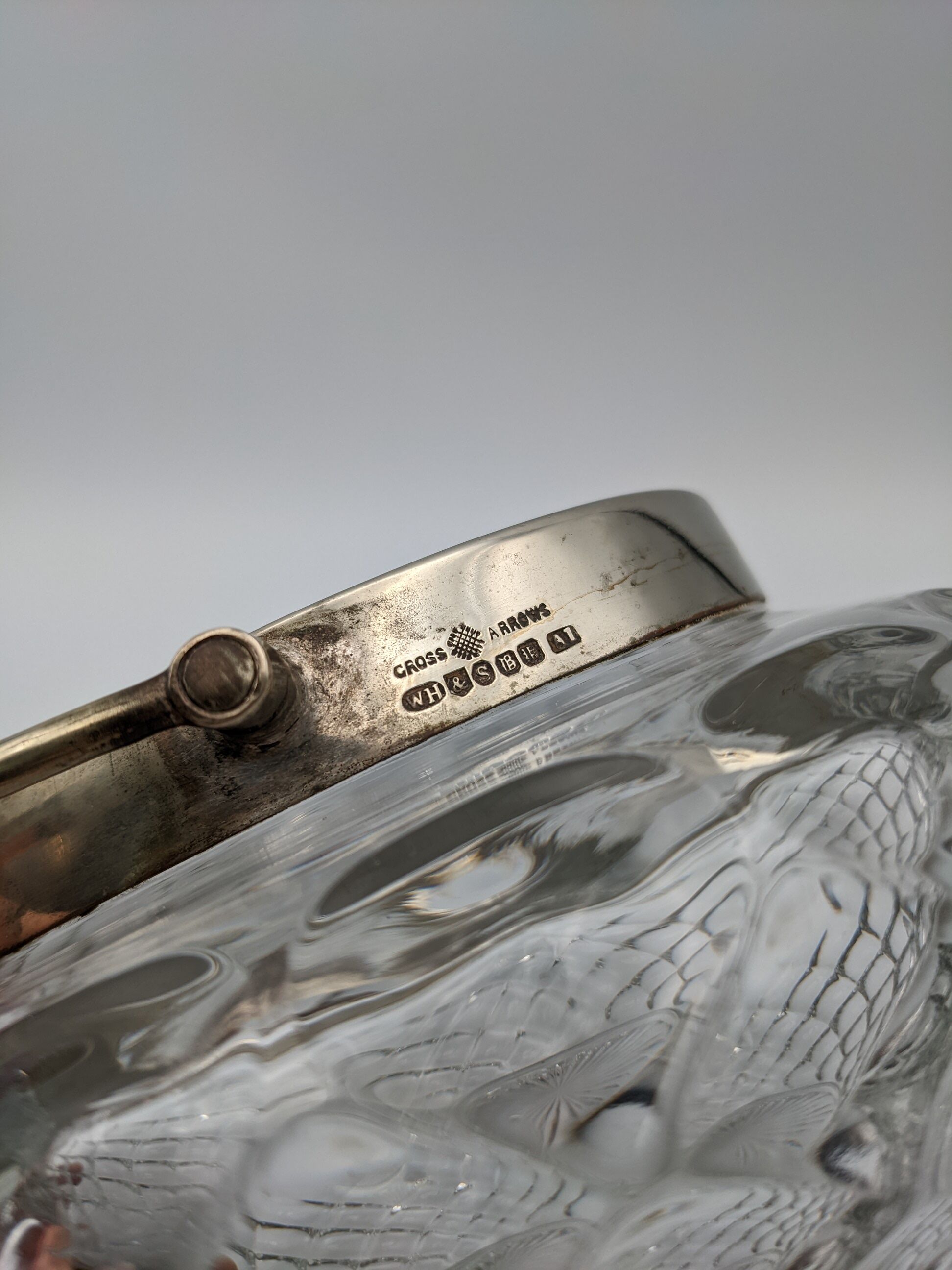 English candy box or biscuit bucket early twentieth century william hutton and sons